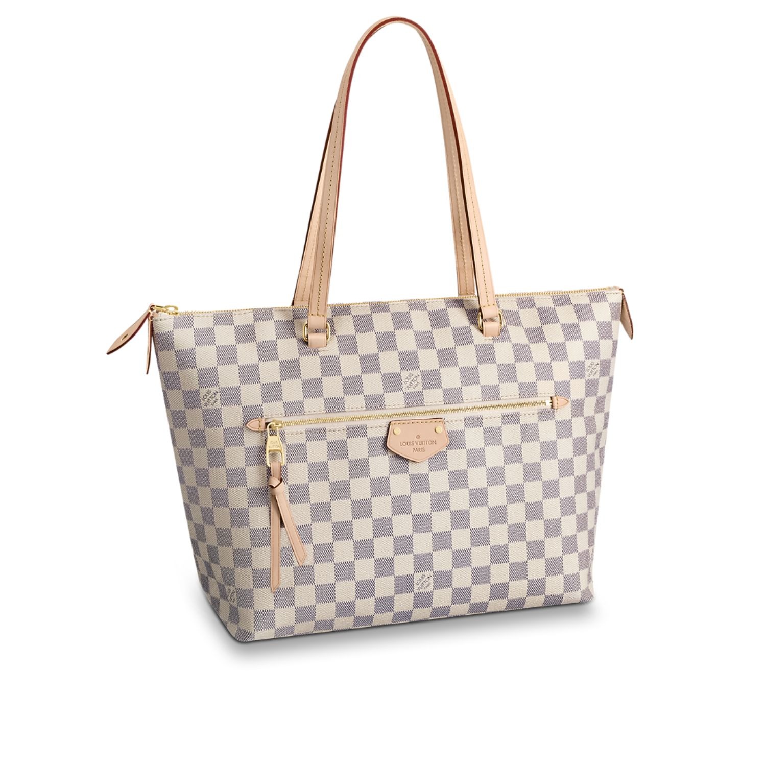 L0vis Vvtt0n Lena MM Damier Azur Canvas For Women, Women’s Handbags, Shoulder Bags 11.8in/30cm LV N44040
