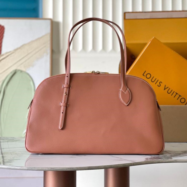 L0vis Vvtt0n Low Key Duffle Tote Cognac For Women 17.1in/43cm M26688