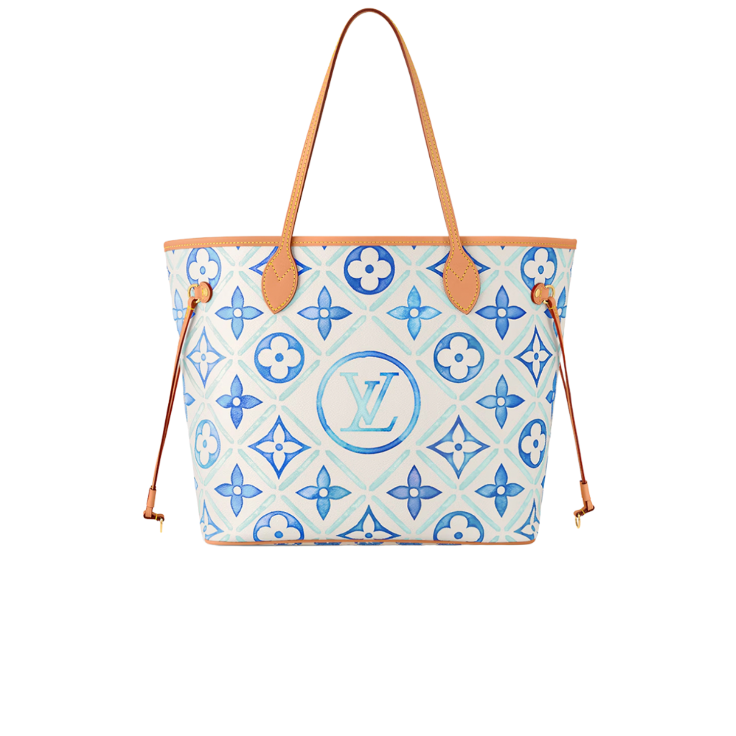 L0vis Vvtt0n Neverfull MM Bag Blue For Women 12.2in/31cm M11263