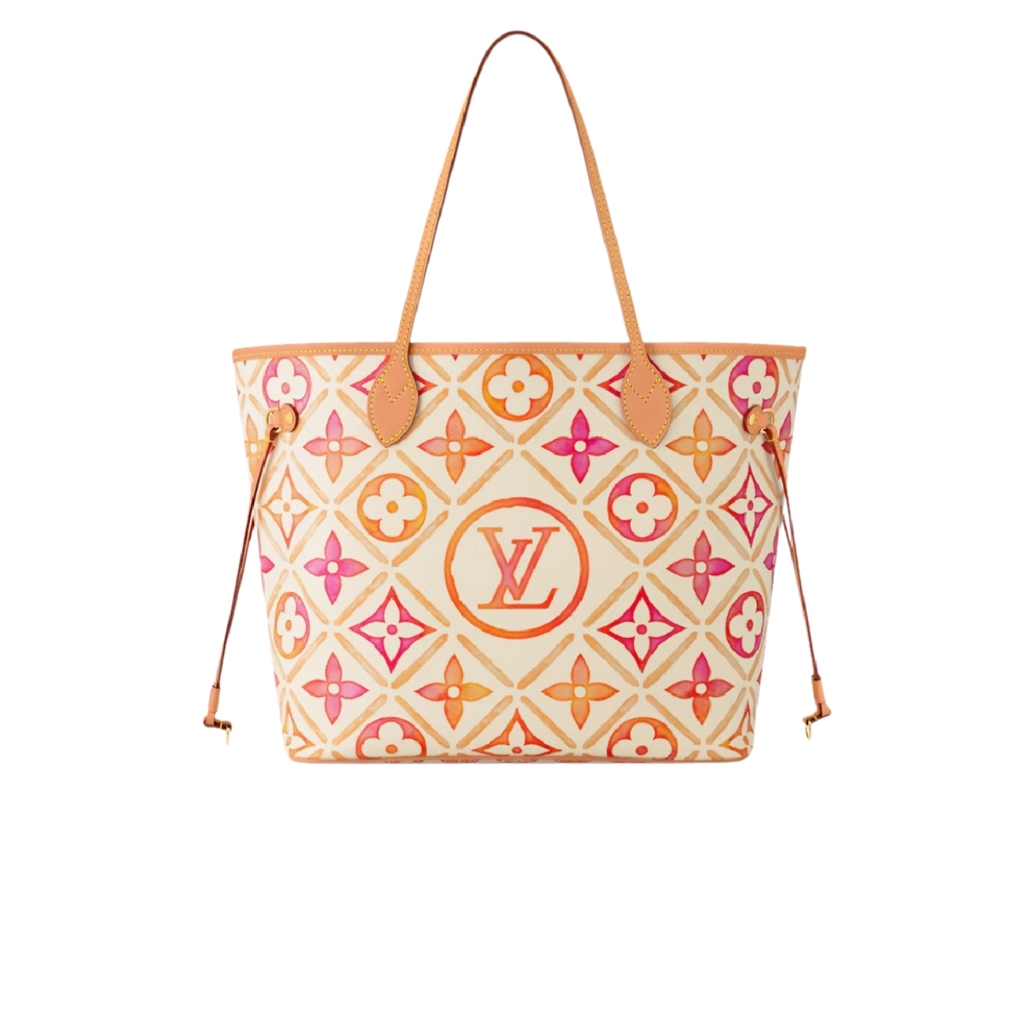 L0vis Vvtt0n Neverfull MM Bag Beige For Women 12.2in/31cm M25317