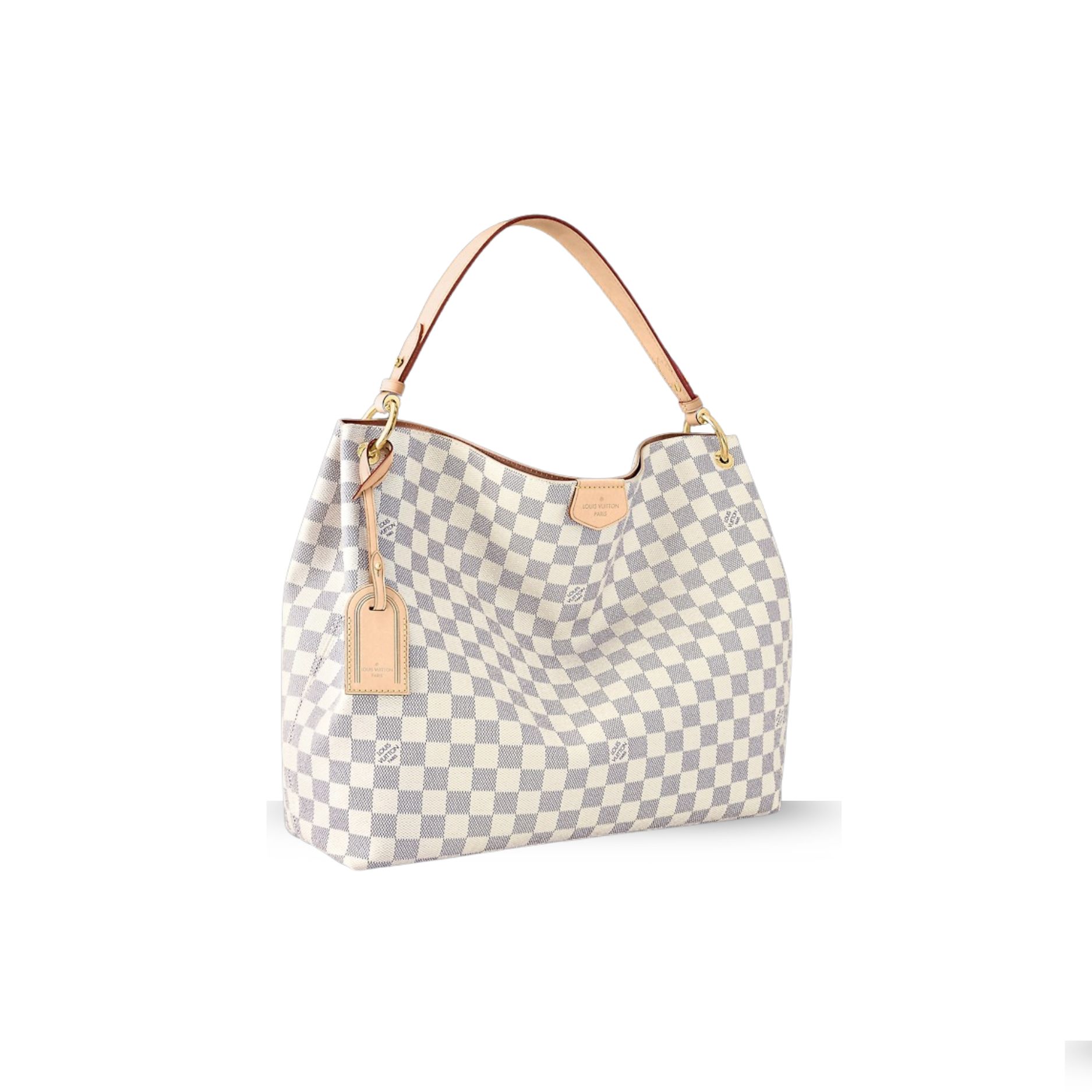 L0vis Vvtt0n Graceful MM Damier Azur Bag For Women 41cm/ 16.1 In N42233
