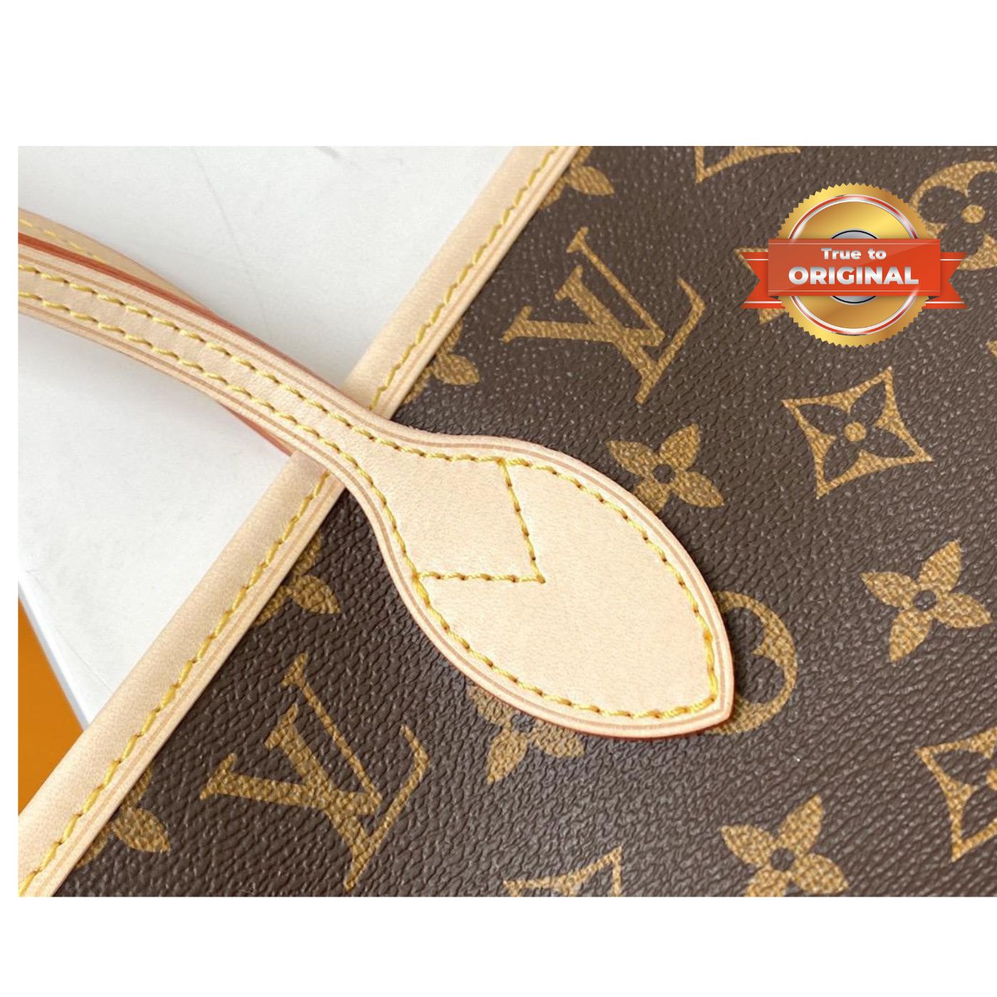 [True-to-ORIGINAL] L0vis Vvtt0n Neverfull MM Tote Bag Monogram Canvas Brown For Women 12.6in/32cm LV M40995