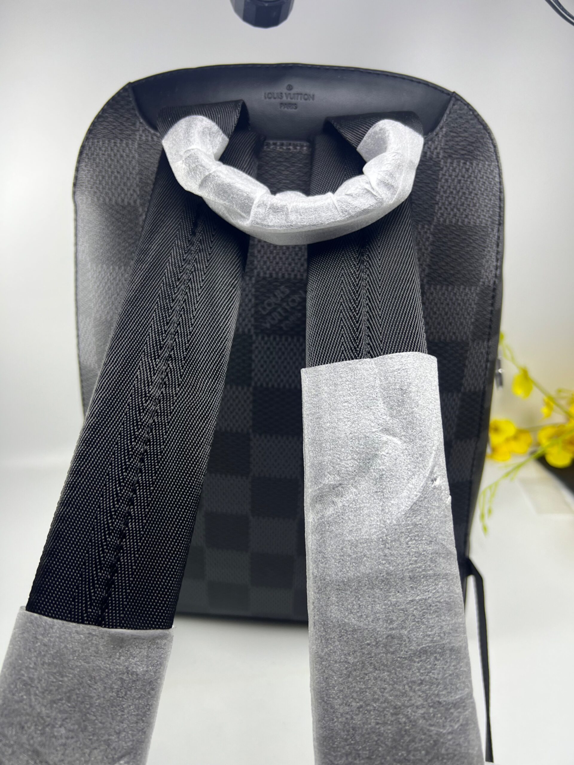 L0vis Vvtt0n Campus Backpack Damier Graphite 3D Canvas Grey For Men, Men’s Bags 39cm LV N50009