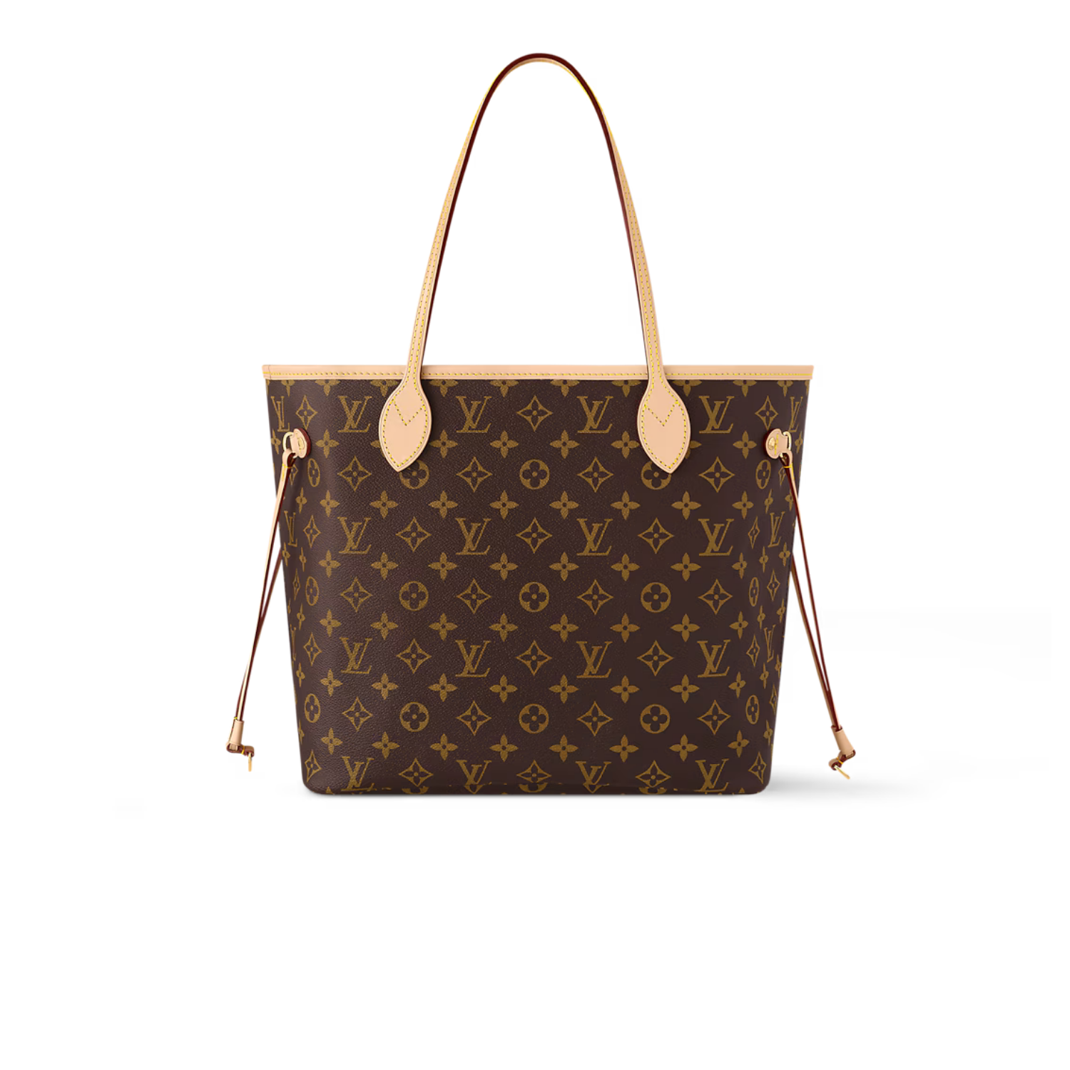L0vis Vvtt0n Neverfull MM Tote Bag Monogram Canvas Brown For Women 12.6in/32cm LV M40995