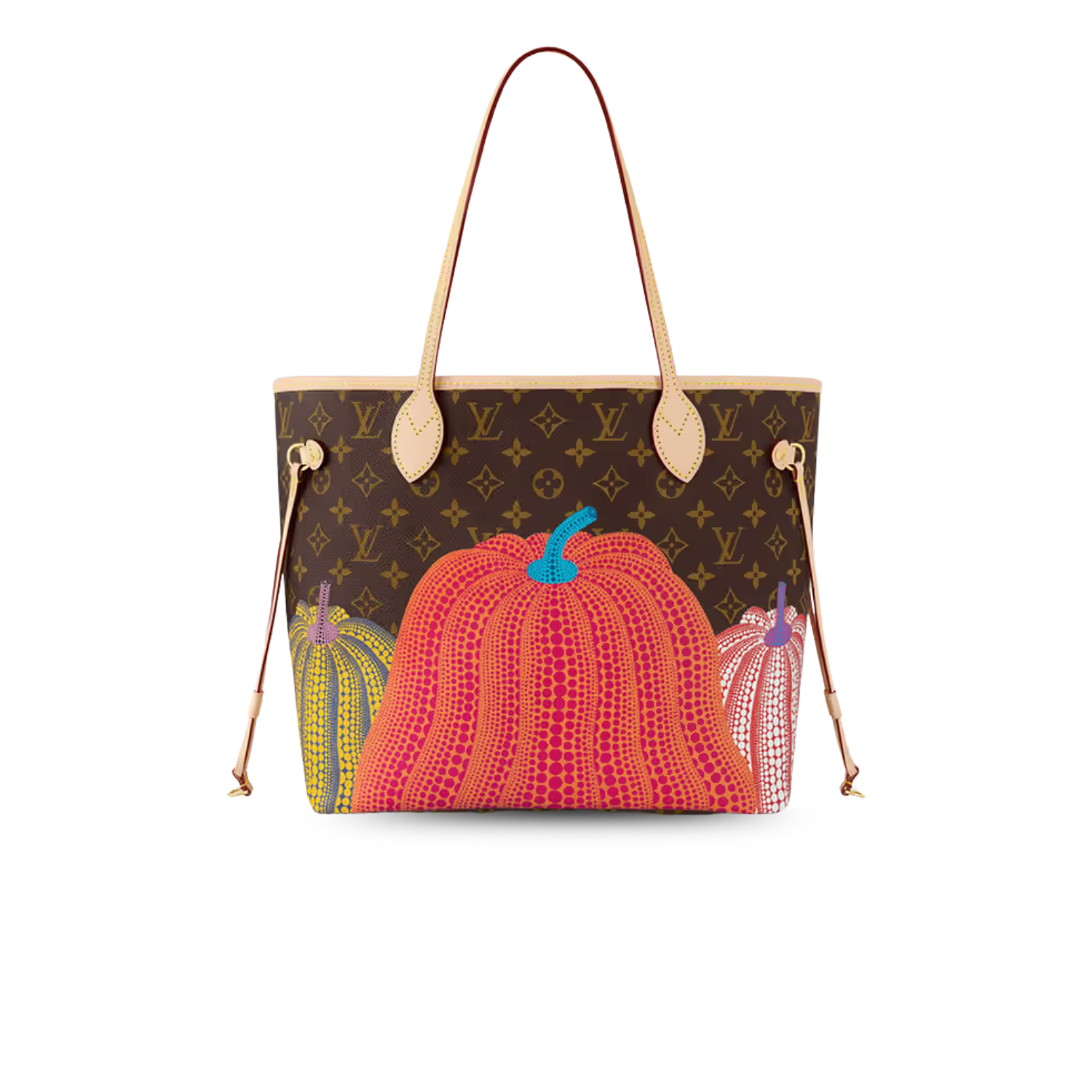 L0vis Vvtt0n LV x YK Neverfull MM Bag Brown For Women 12.2in/31cm M46468