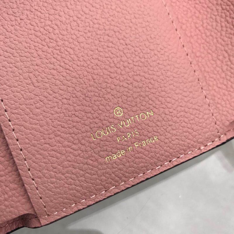 L0vis Vvtt0n Pallas Compact Wallet Combines Monogram Canvas Pink For Women, Women’s Wallet 13cm LV M67478