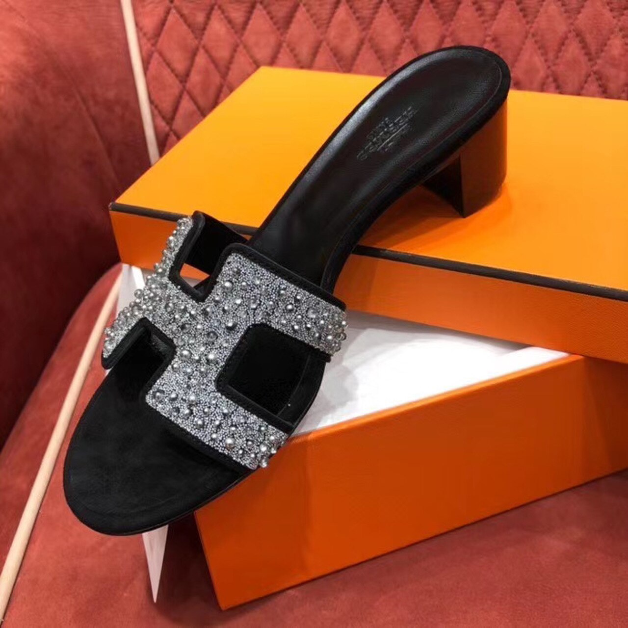 H**me5 Oasis Sandal Black For Women, Women’s Shoes H192001Z 52370