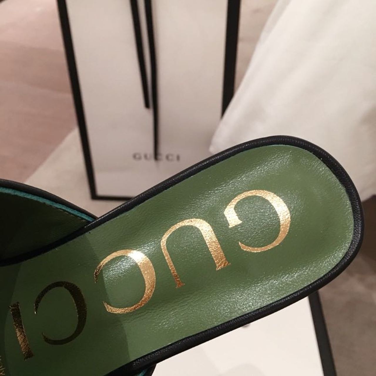 Gvc*1 Horsebit Platform Mules Black For Women