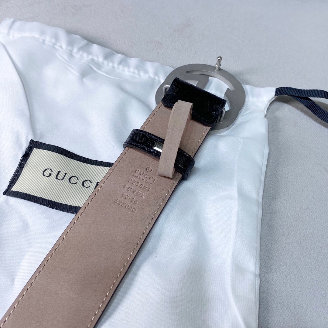 Gvc*1 Signature Belt Black For Women, Women Belt