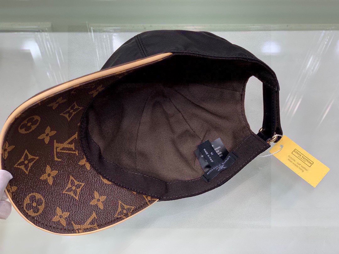 L0vis Vvtt0n LV Get Ready Cap Monogram Black LV Cap