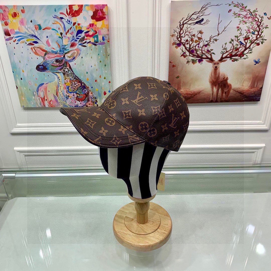 L0vis Vvtt0n LV Get Ready Cap Monogram Brown LV Cap