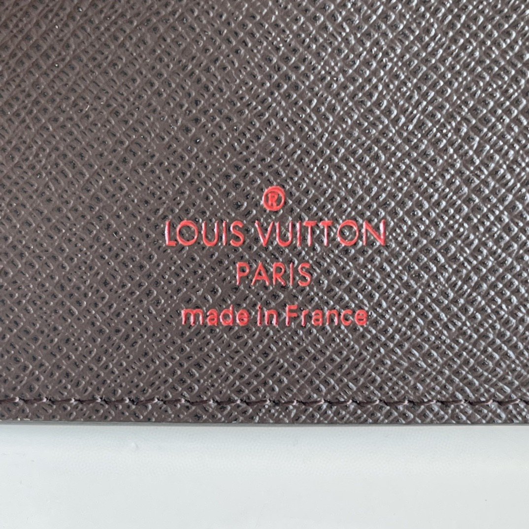 L0vis Vvtt0n Amerigo Wallet Damier Ebene For Men, Men’s Wallet 4.7in/11.5cm LV