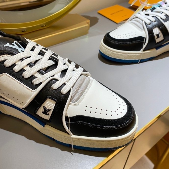 L0vis Vvtt0n Trainer Sneaker Black/White Virgil Abloh For Men LV