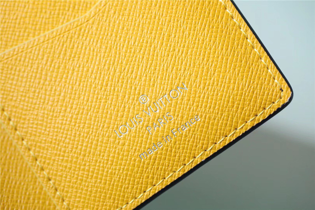 L0vis Vvtt0n Pocket Organiser Damier Graphite Canvas For Men, Men’s Wallet 4.3in/11cm LV N64602