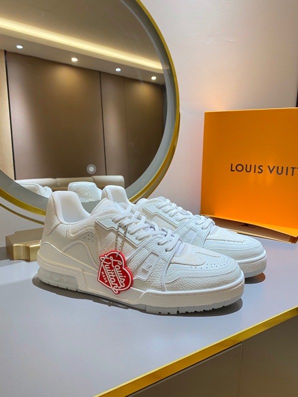 L0vis Vvtt0n Trainer Sneaker White Virgil Abloh For Men LV