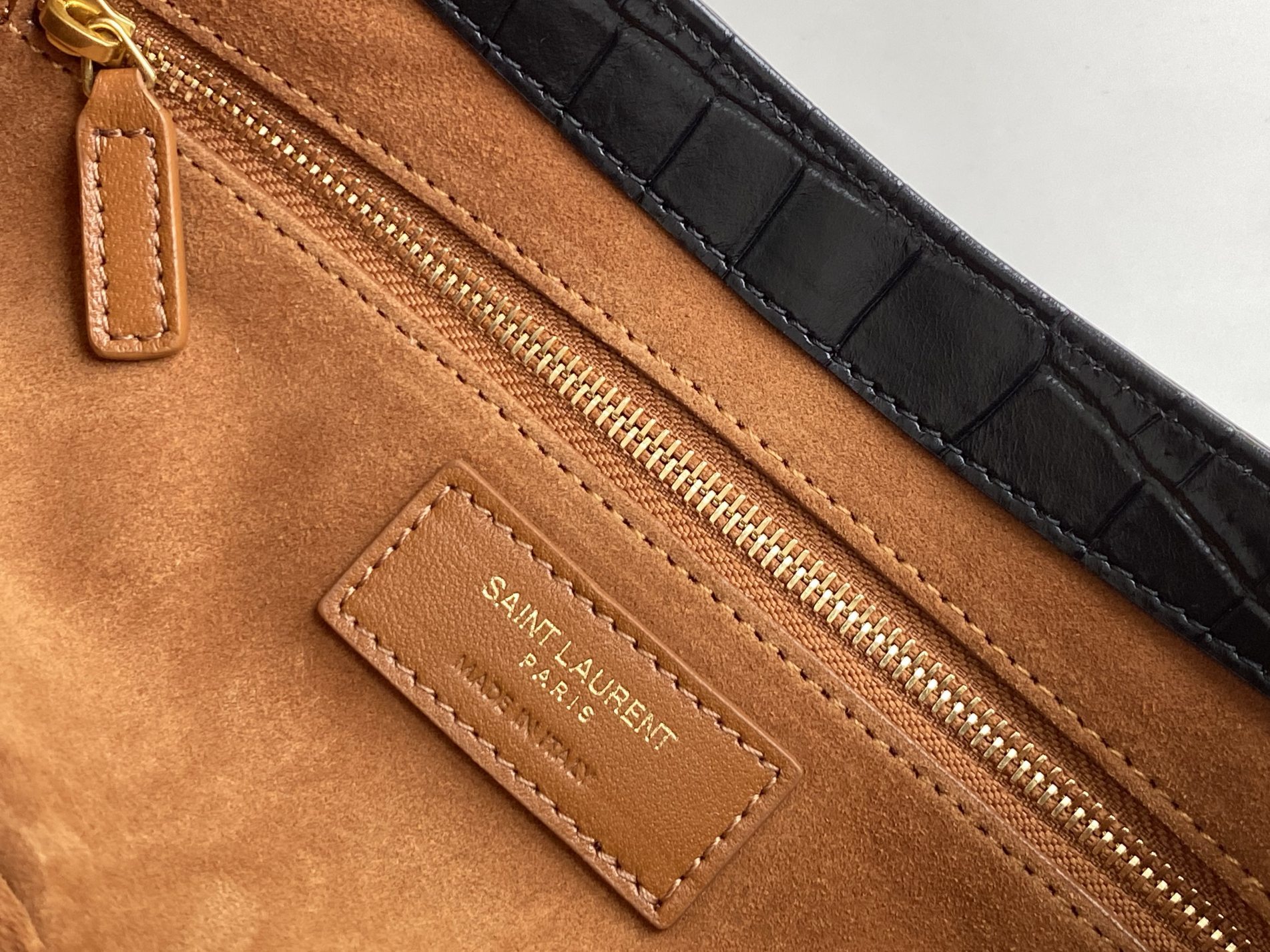 Sa1nt Lau*nt LE 5 À 7 Hobo Bag Black In Embossed Material For Women 9in/23cm Y51 657228DZESW1062