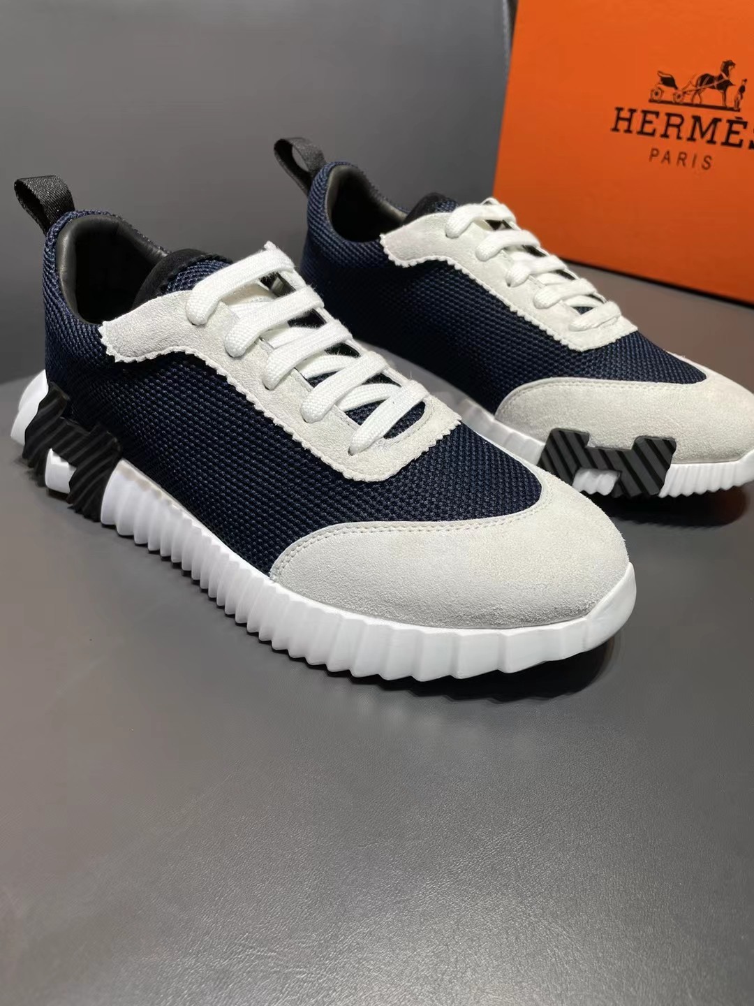 H**me5 Bouncing Sneaker Dark Blue For Men