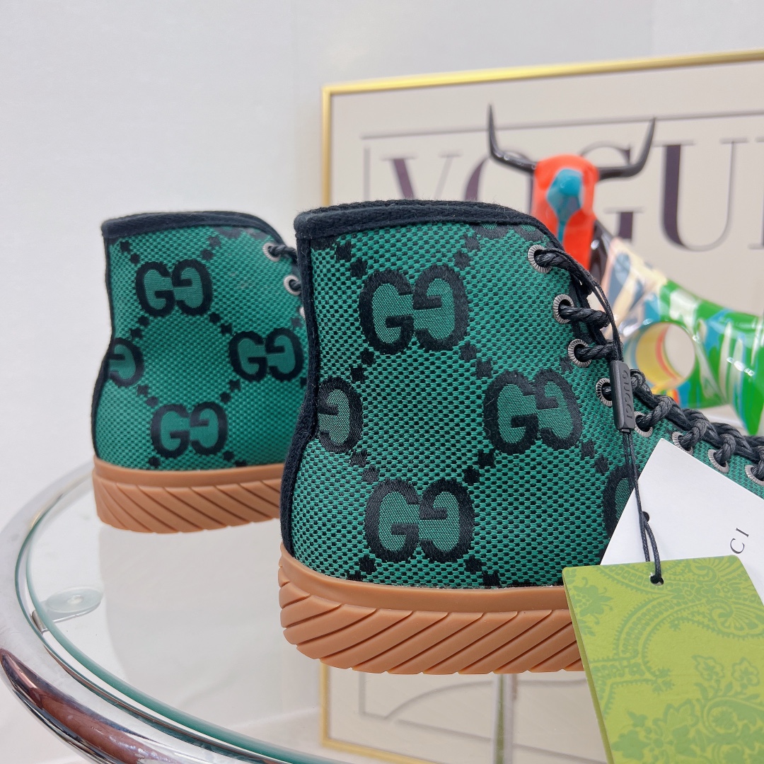 Gvc*1 Women’s High-Top Maxi GG Sneaker Grey For Women GG