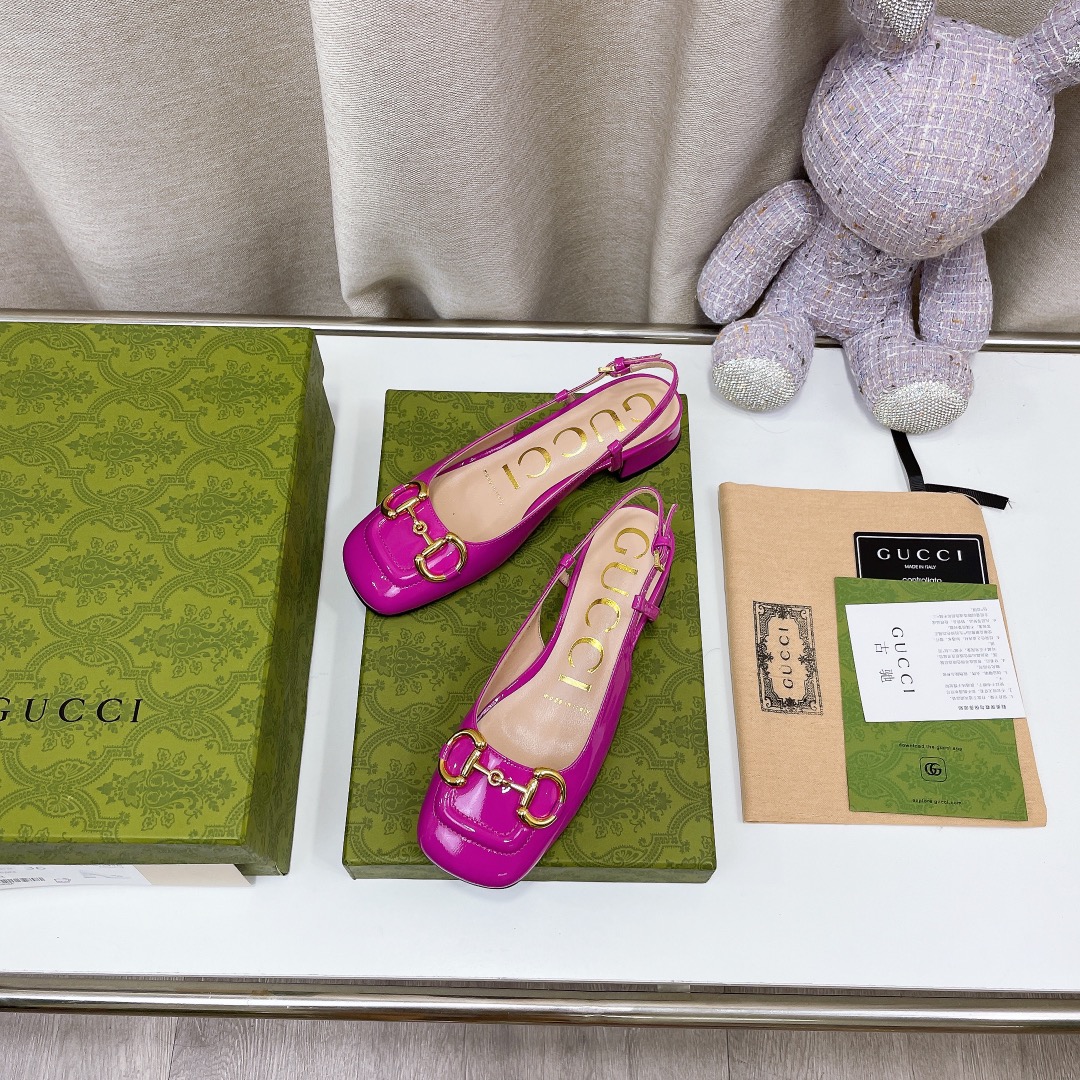 Gvc*1 Women’s Slingback With Horsebit Dark Pink For Women GG