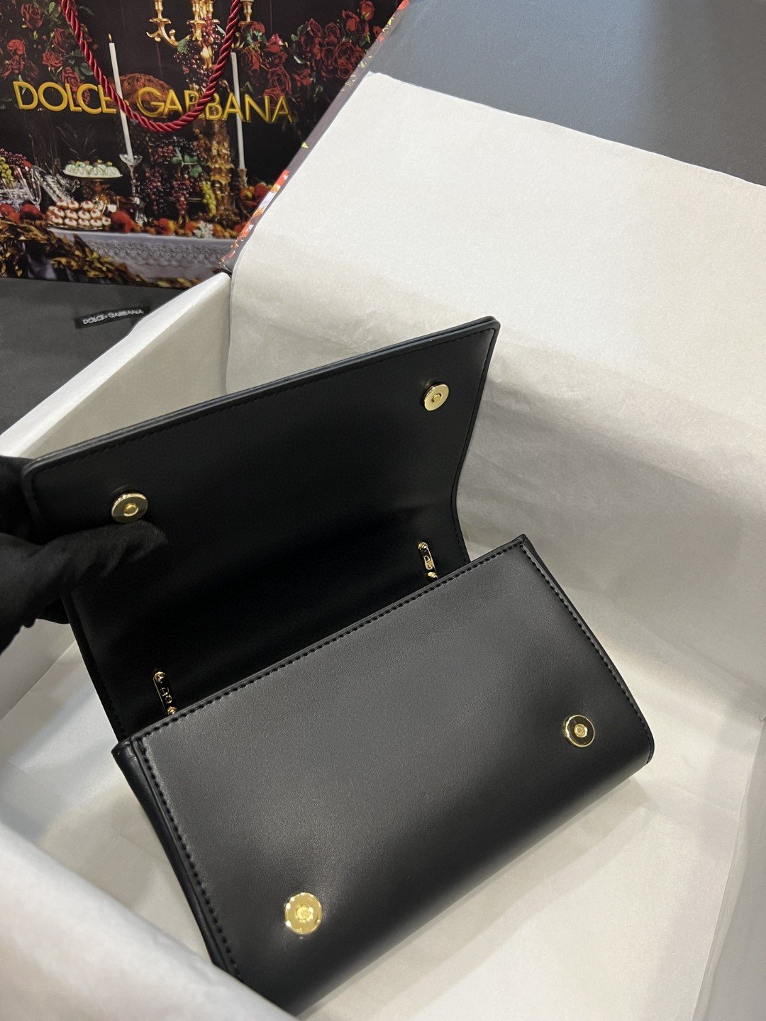 Dolce & Gabbana Nappa DG Girls Shoulder Bag Black For Women 8.3in/21cm DG BB6498AZ80180999