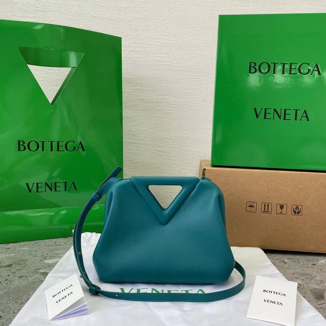 B0tt*ga Ven*ta Point Blue, For Women, Women’s Bags 8.6in/22cm 658476VCP403118