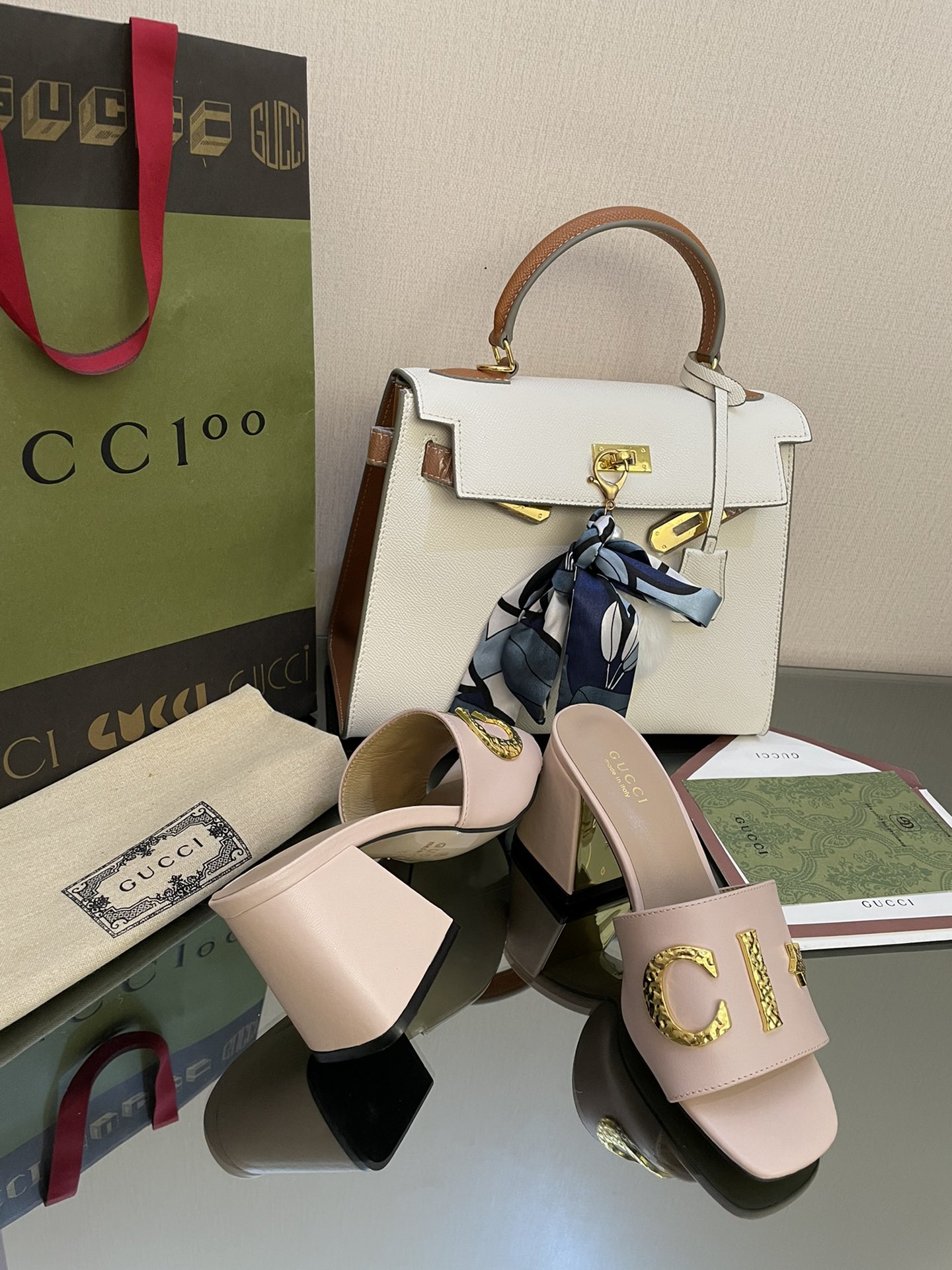 Gvc*1 Women’s ‘Gvc*1’ Slide Sandal Light Pink For Women GG