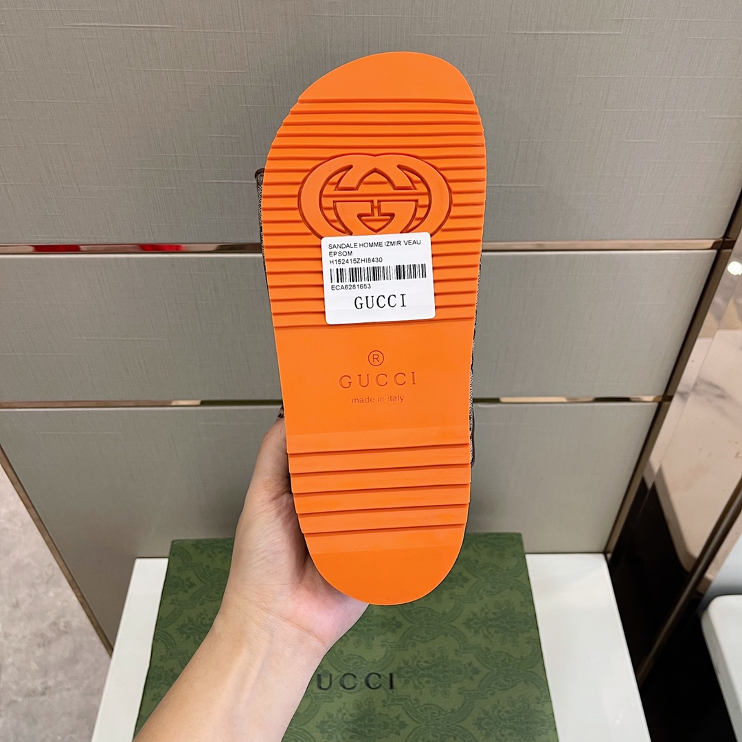 Gvc*1 Women’s Slide Sandal With Straps Beige And Grey For Women GG