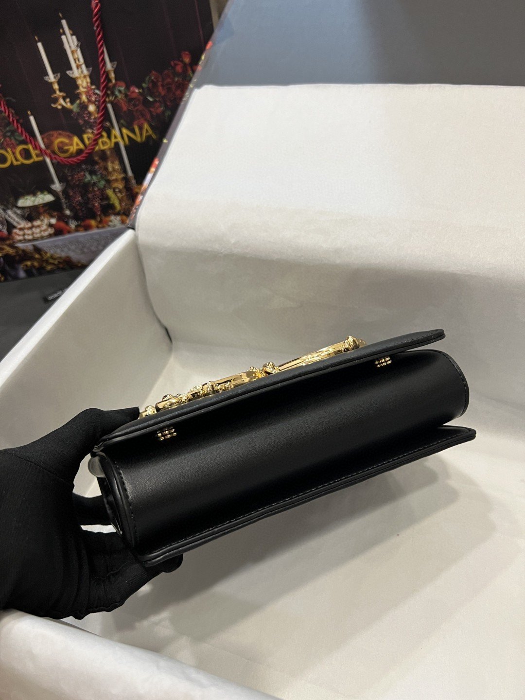 Dolce & Gabbana Nappa DG Girls Shoulder Bag Black For Women 8.3in/21cm DG BB6498AZ80180999