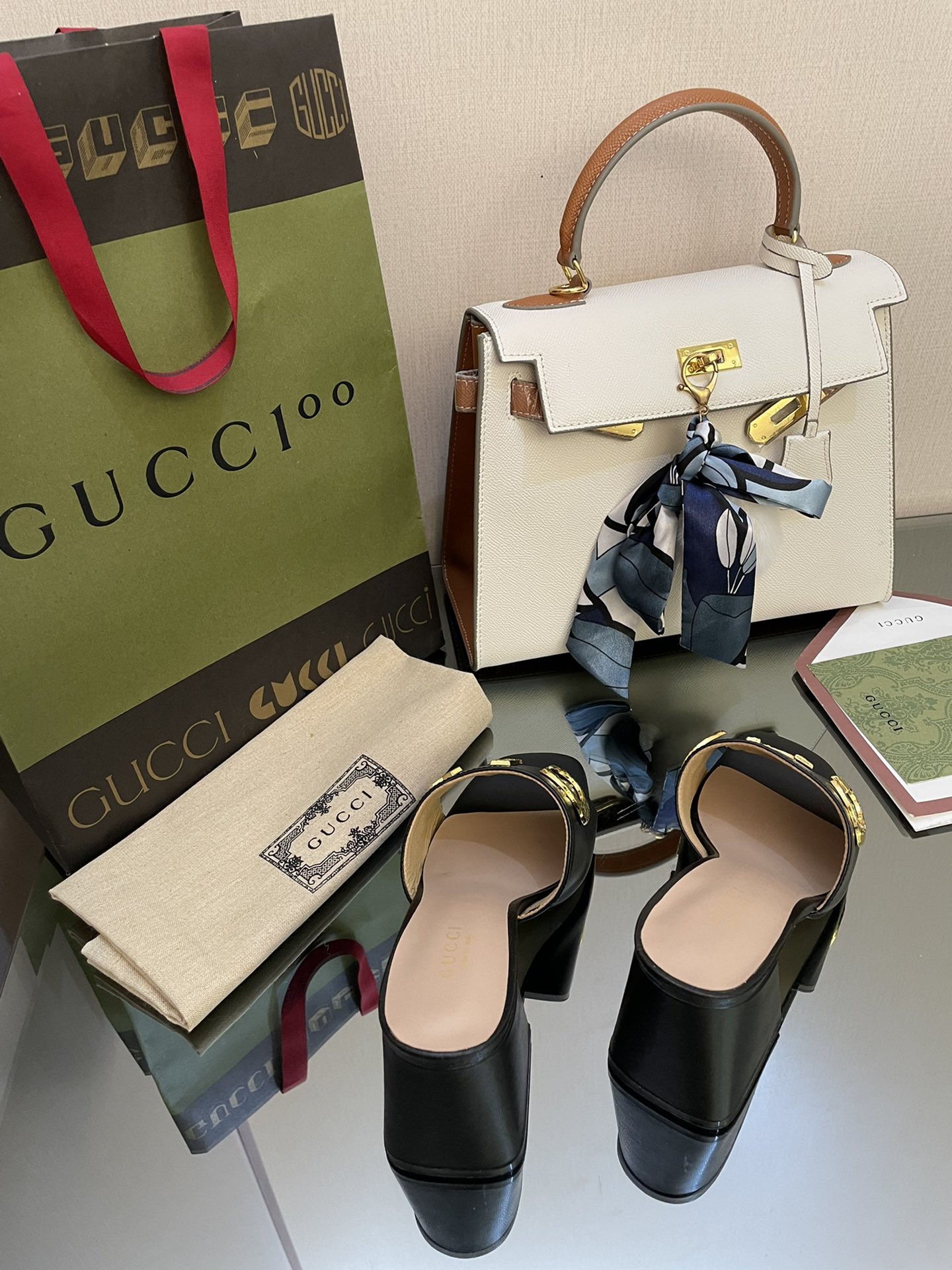 Gvc*1 Women’s ‘Gvc*1’ Slide Sandal Black For Women GG