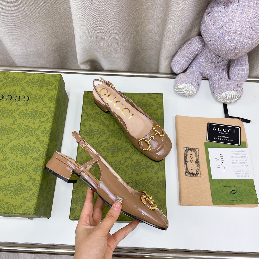 Gvc*1 Women’s Slingback With Horsebit Green For Women GG