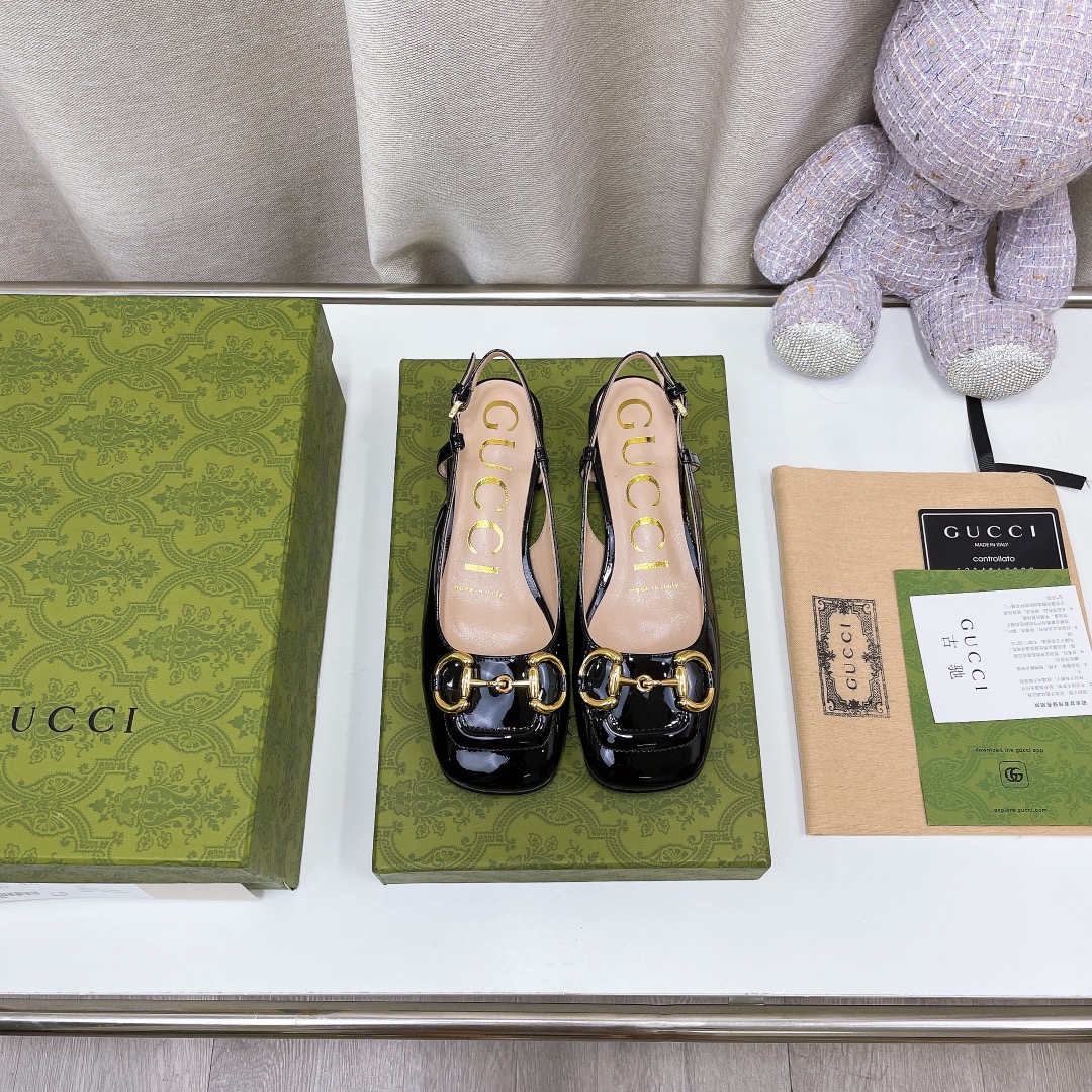 Gvc*1 Women’s Slingback With Horsebit Black For Women GG