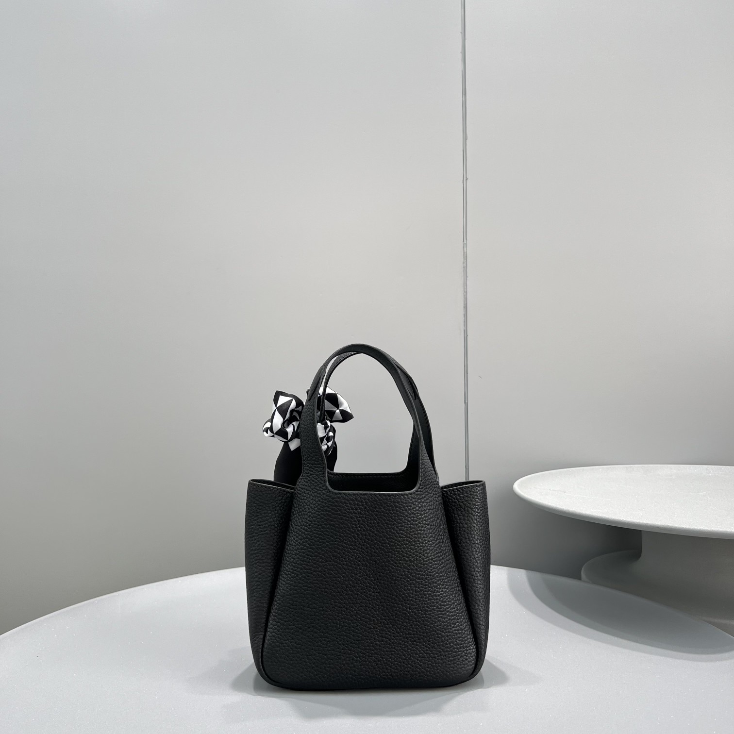 Pra*a Mini Tote Black For Women, Women’s Bags 7.5in/19cm