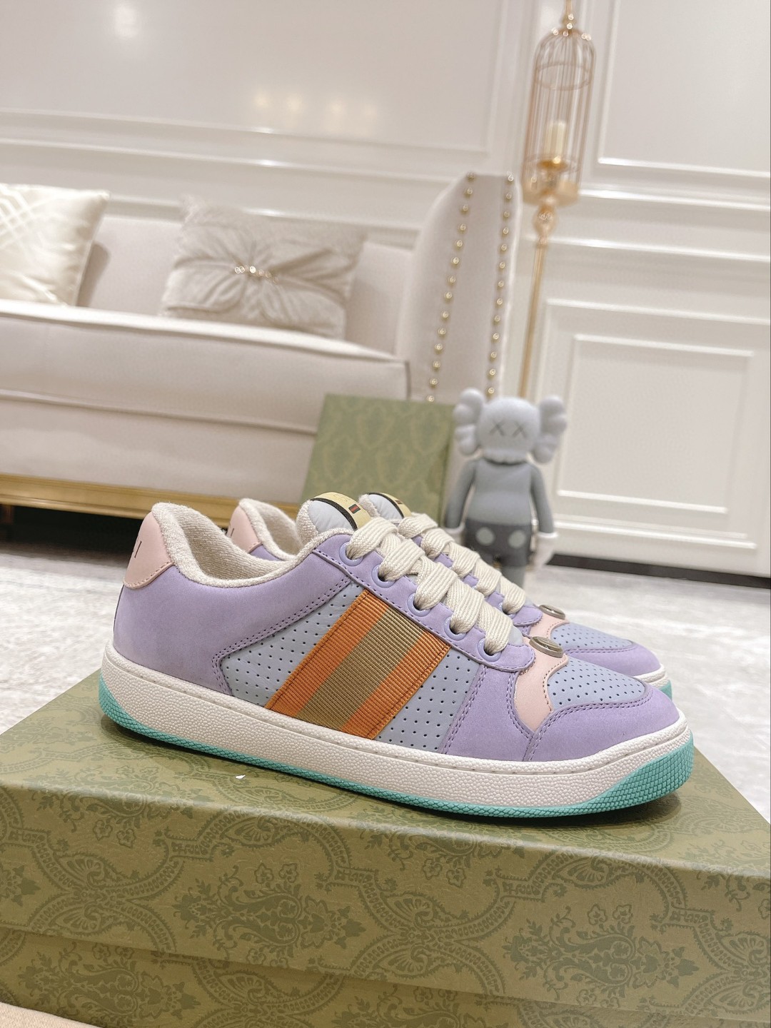 Gvc*1 Women’s Gvc*1 Lovelight Screener Sneaker Lilac For Women ‎708295 0YIA0 5380