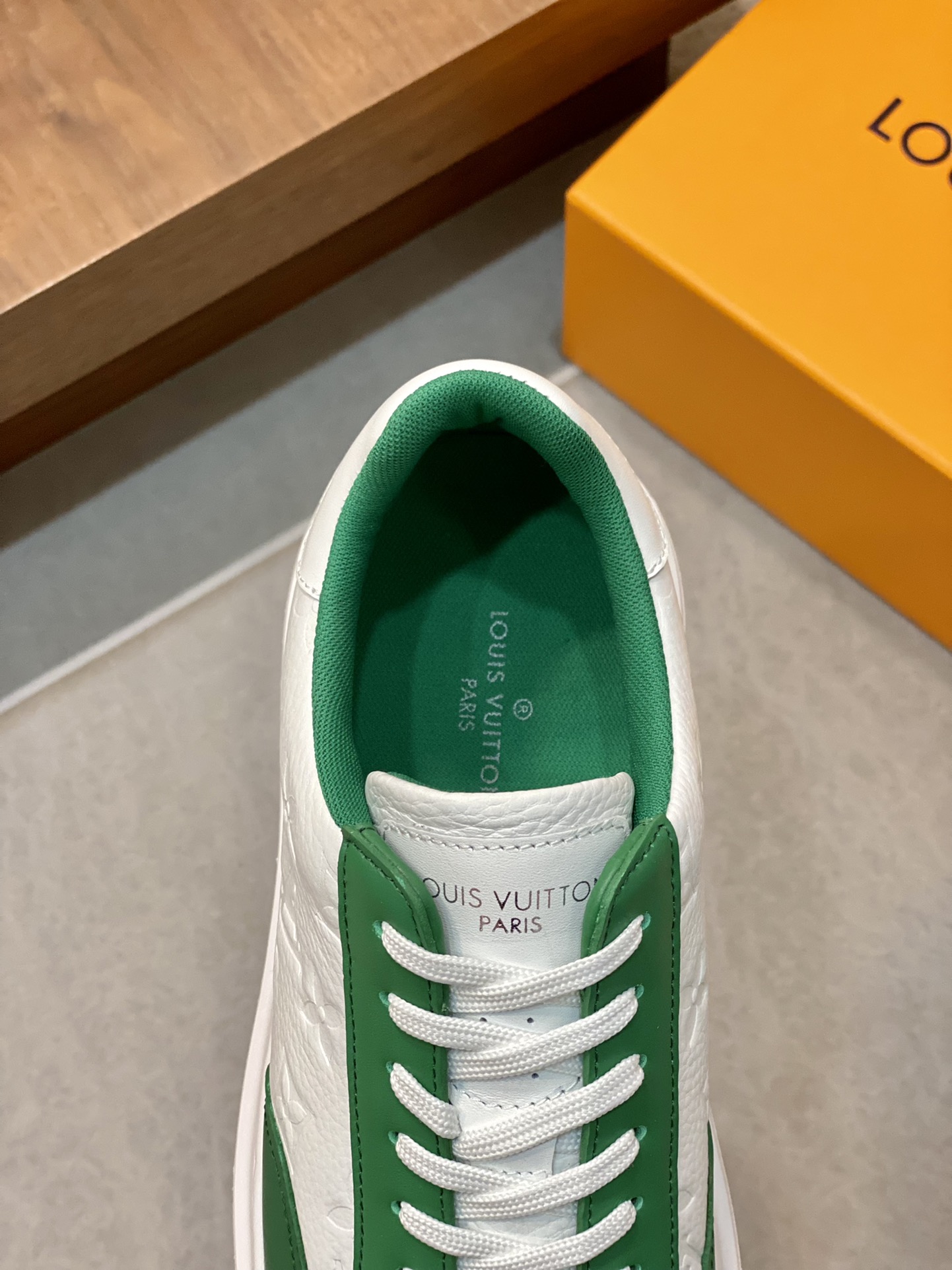 L0vis Vuittion Beverly Hills Sneaker Green For Men LV