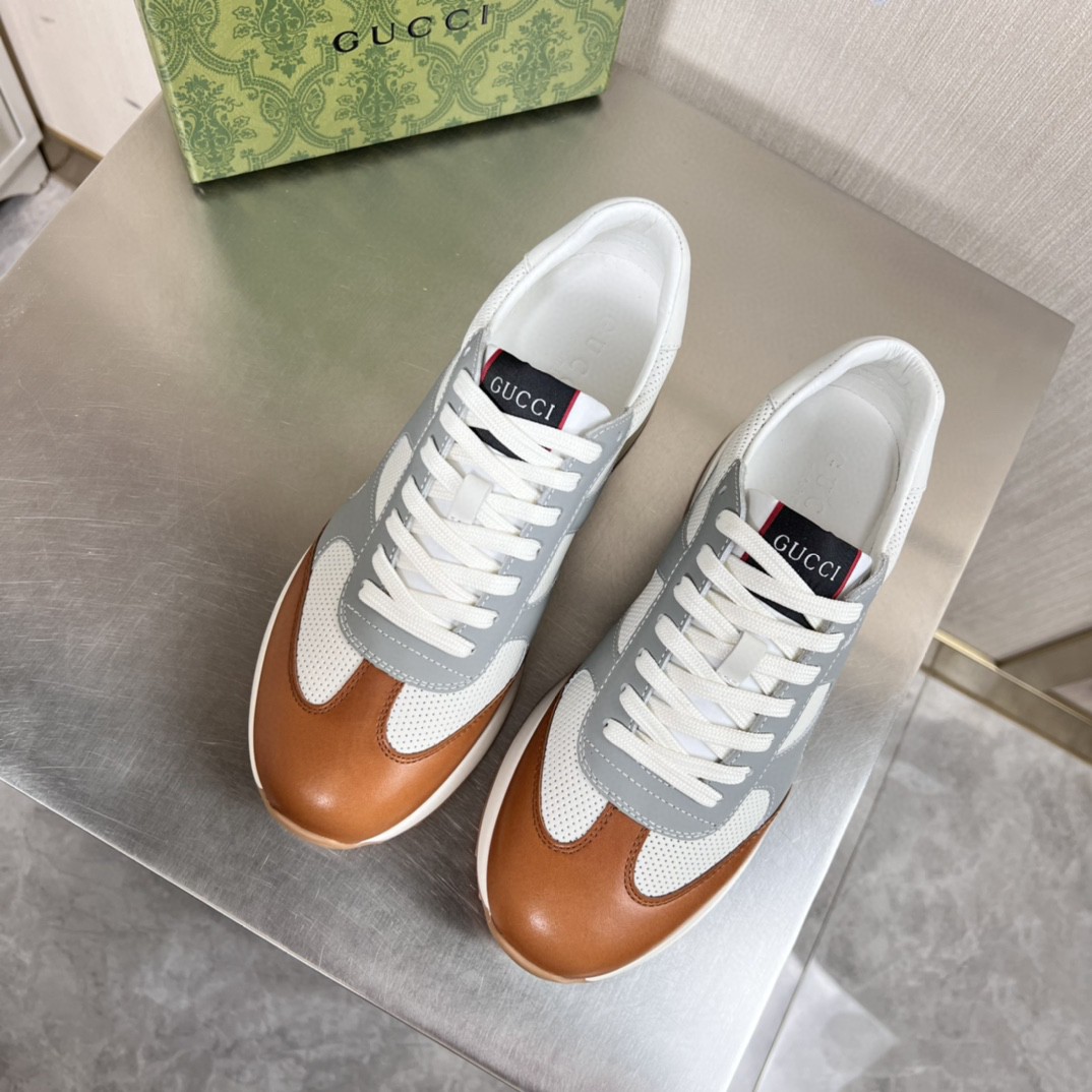 Gvc*1 Men’s Sneakers Brown Gray For Men ‎675840