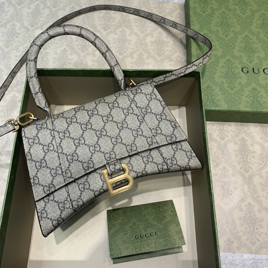 Ba1en*iaga Hourglass Small Handbag In Beige, For Women, Women’s Bags 9in/23cm