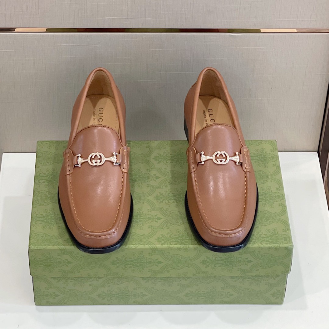 Gvc*1 Men’s Horsebit Loafer Brown For Men 644724