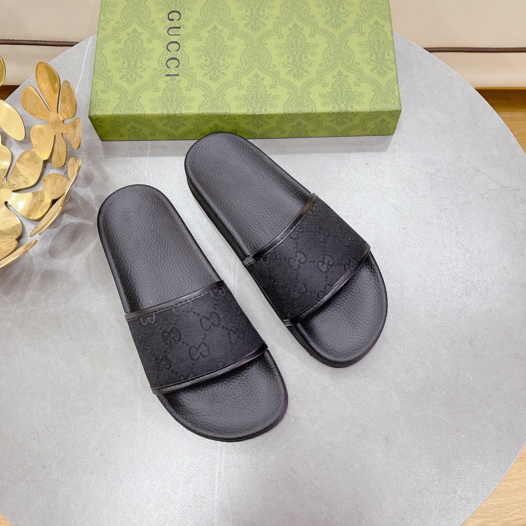 Gvc*1 Women’s GG Slide Sandal Black For Women 407345