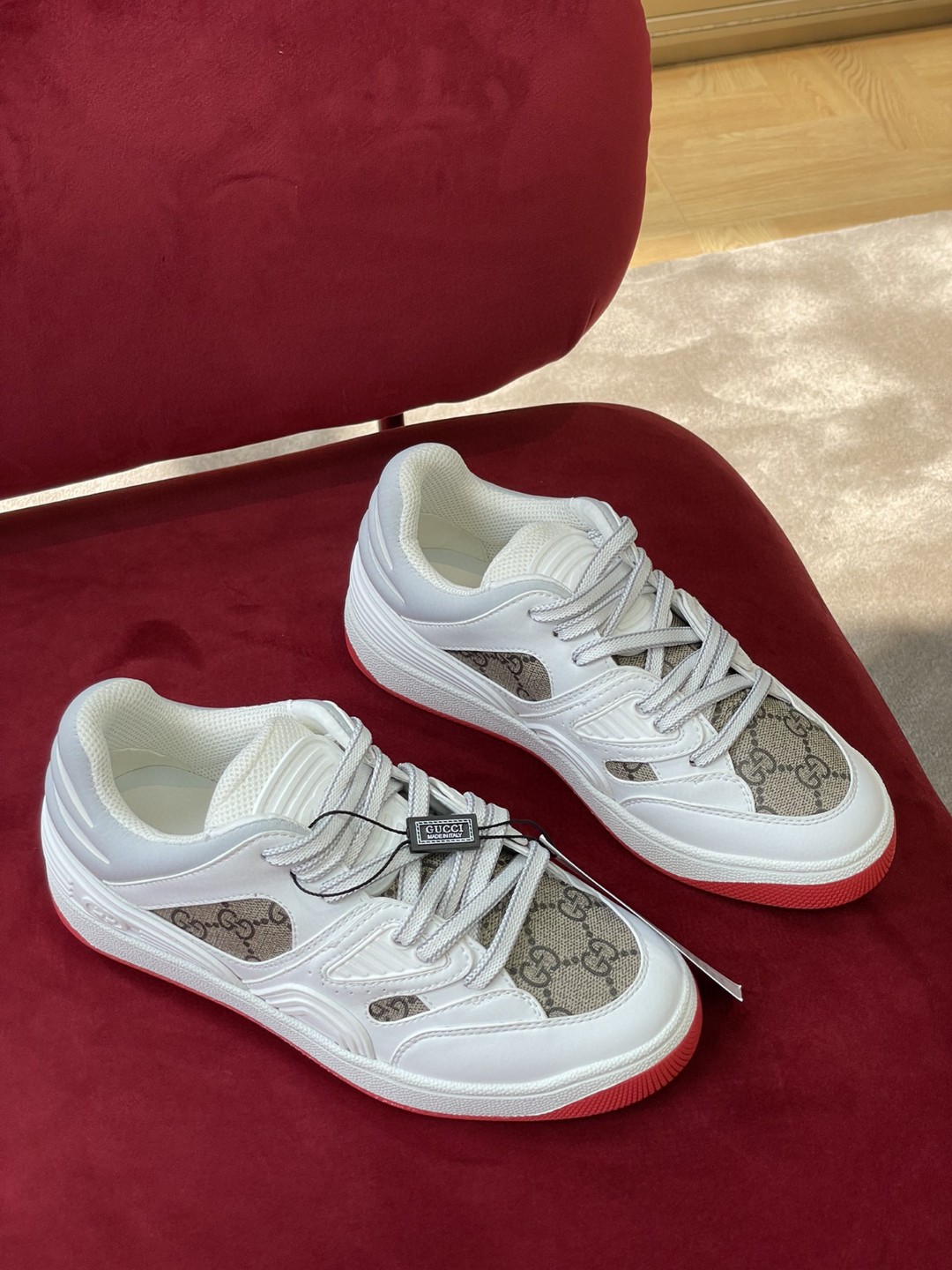 Gvc*1 Men’s GG Sneaker Gvc*1 Basket Donna White Demetra For Men ‎700291