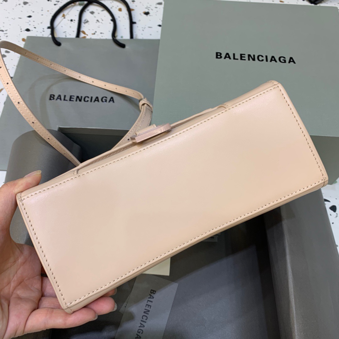 Ba1en*iaga Hourglass Small Handbag In Beige, For Women, Women’s Bags 9in/23cm