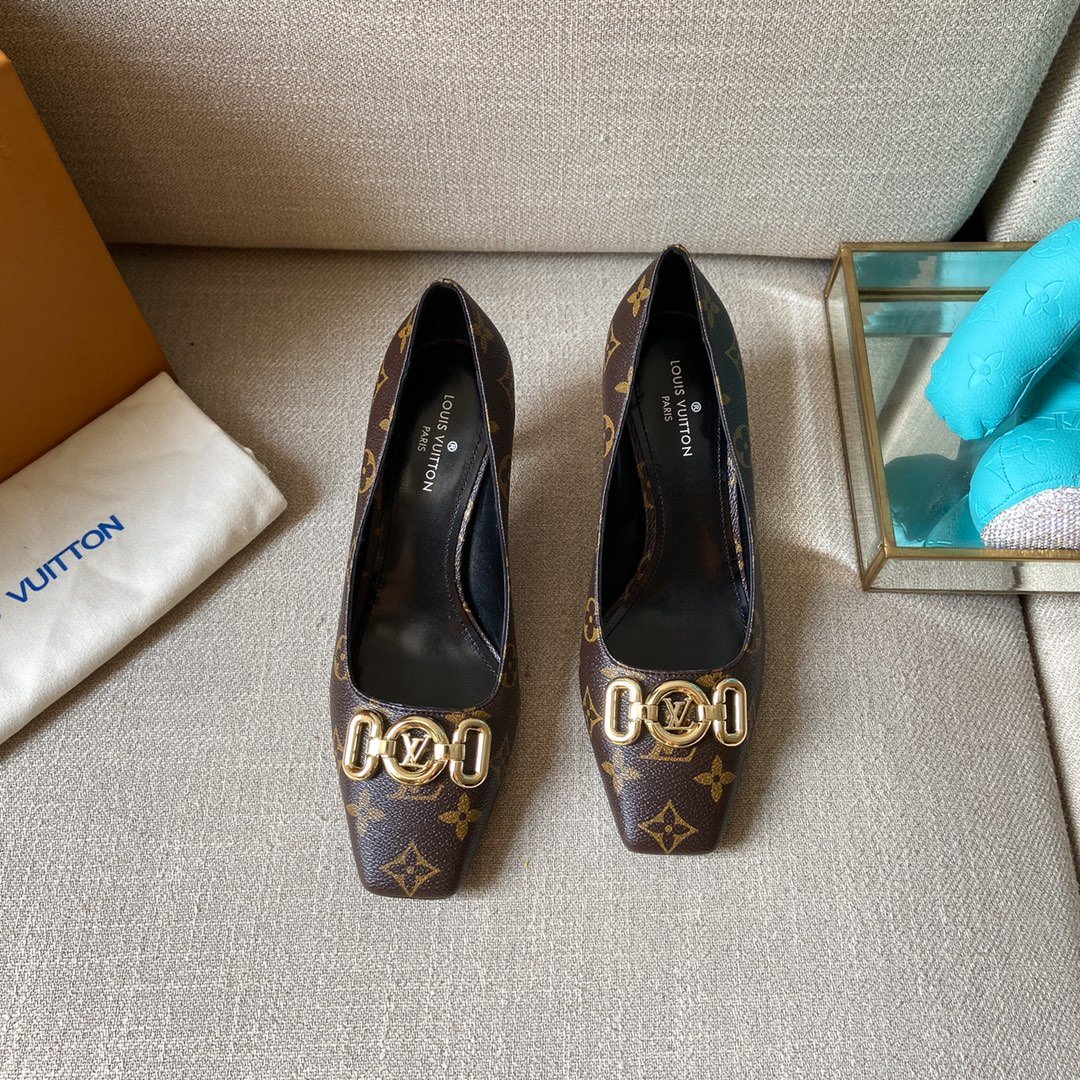 L0vis Vvtt0n Women’s Rotary Pump Cacao Brown For Women LV