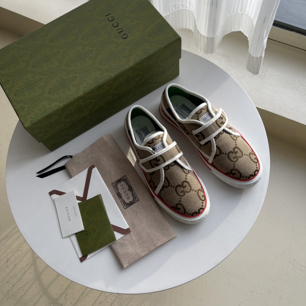 Gvc*1 Women’s Maxi GG Tennis 1977 Sneaker Brown For Women ‎692918 UKO70 2584