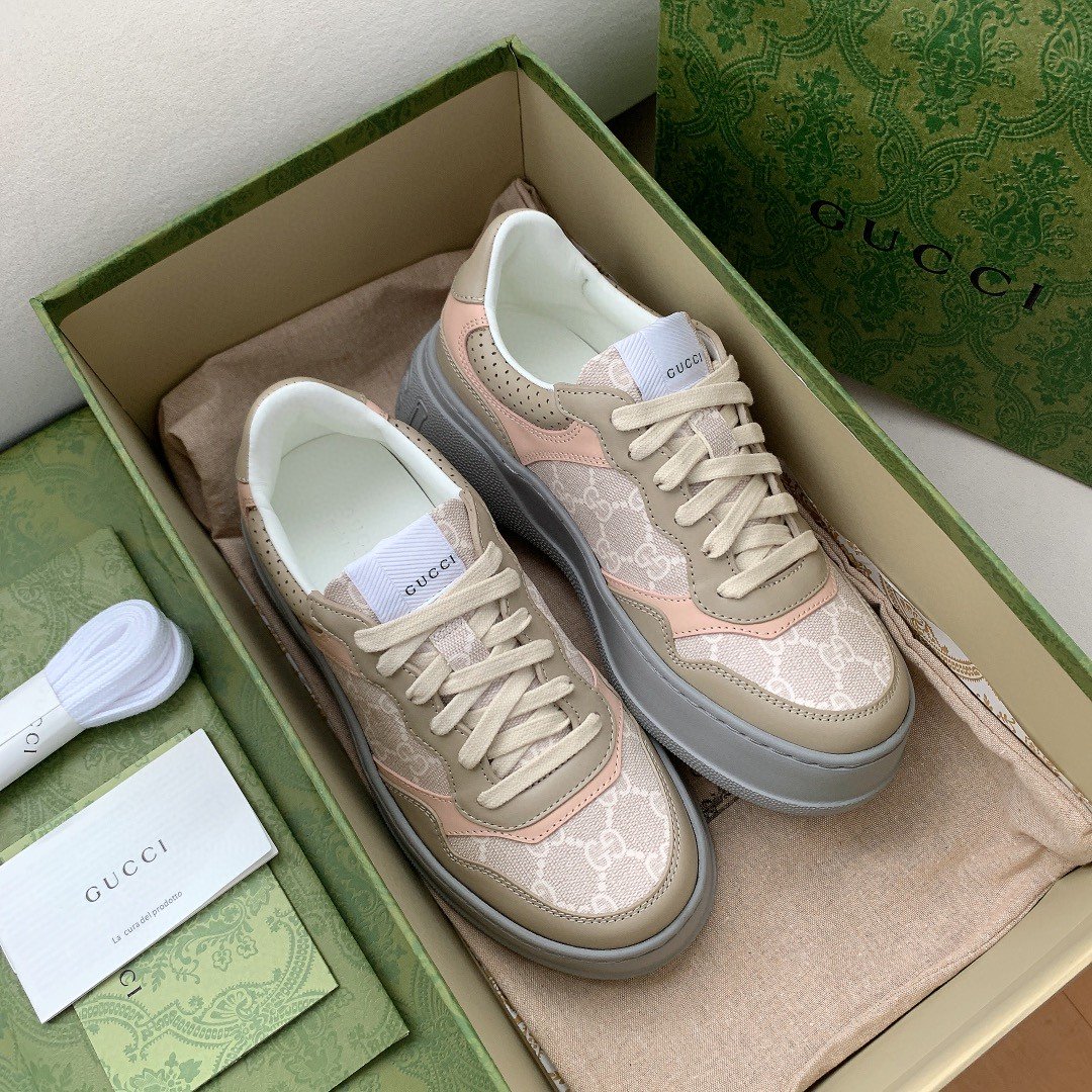 Gvc*1 Women’s GG Sneaker White And Beige Svp*me For Women ‎700775 UPG90 9595