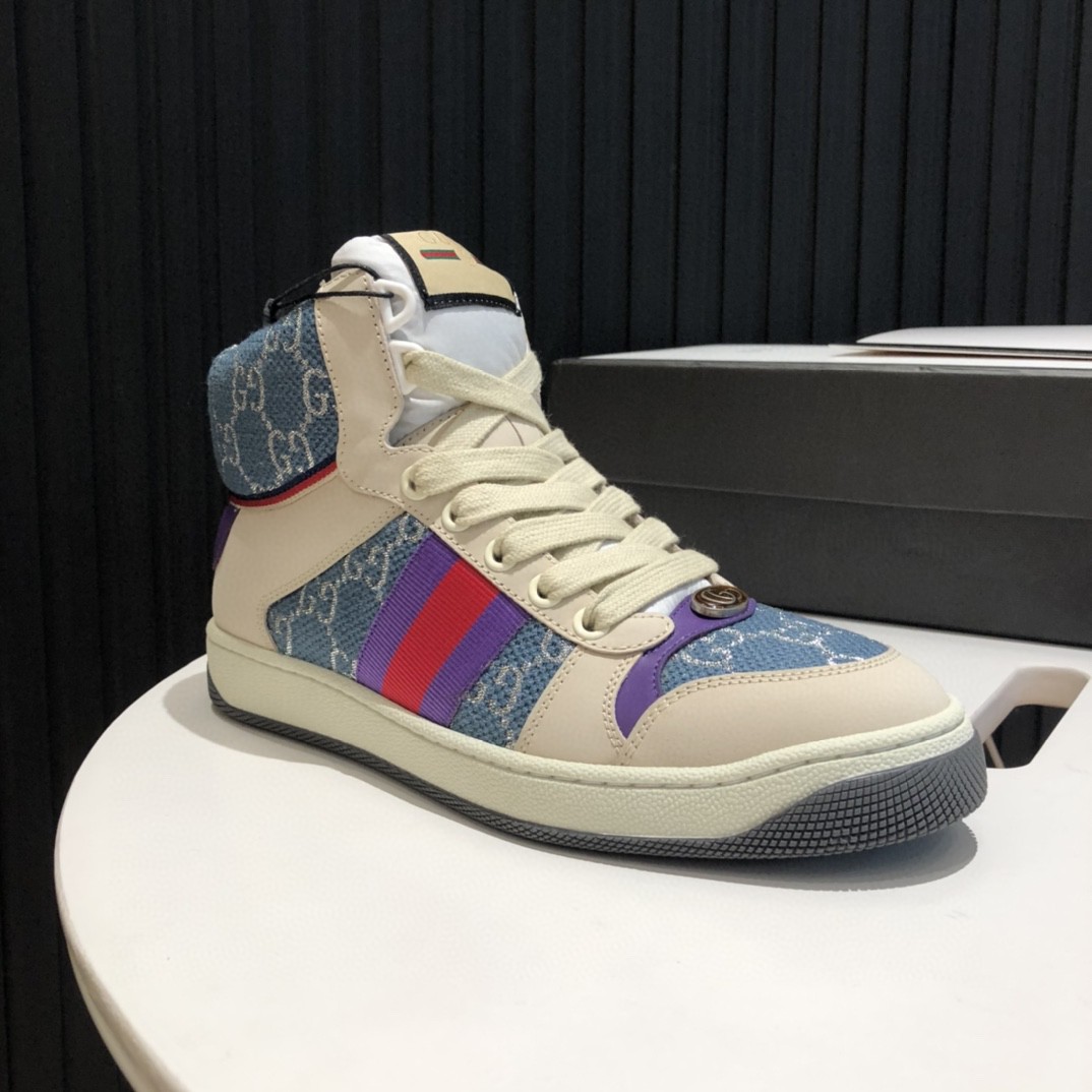 Gvc*1 Women’s Screener GG High-Top Blue For Women 5637309