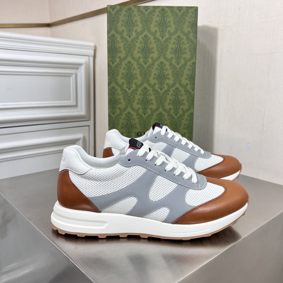 Gvc*1 Men’s Sneakers Brown Gray For Men ‎675840