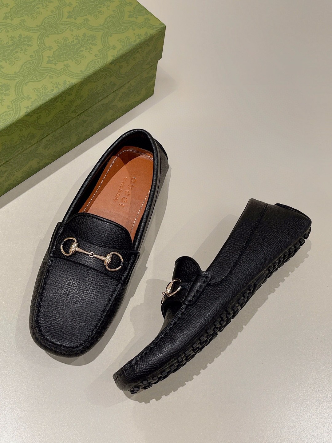 Gvc*1 Men’s Horsebit Driver Black For Men ‎674254 UDU00 1000