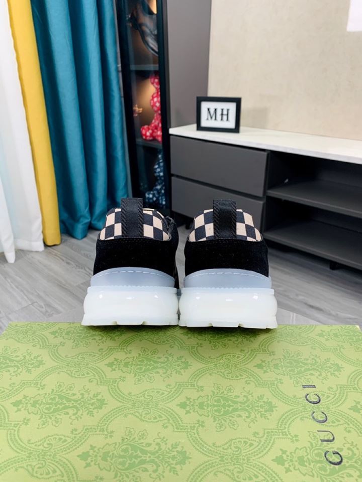 Gvc*1 Men’s Sneaker Caro Black And Beige For Men