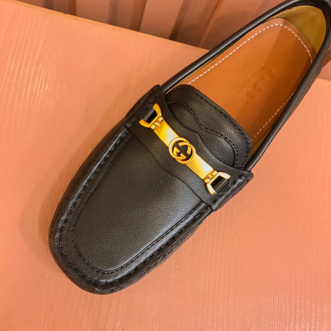 Gvc*1 Men’s Loafer With Interlocking G Horsebit ‎Black For Men 655519