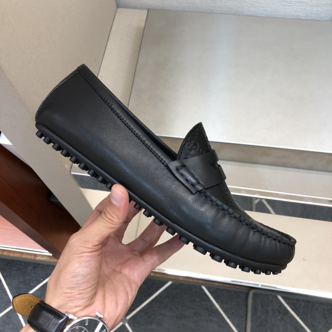 Gvc*1 Men’s GG Signature Driver Black For Men 431063 CWD20 1000