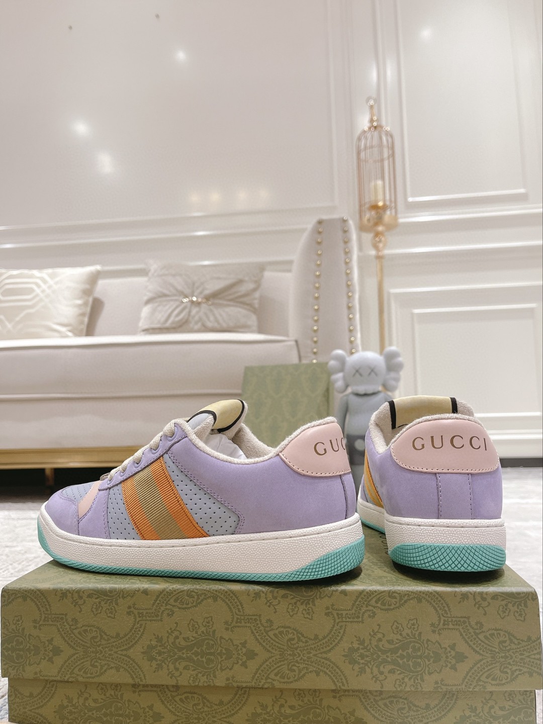 Gvc*1 Women’s Gvc*1 Lovelight Screener Sneaker Lilac For Women ‎708295 0YIA0 5380